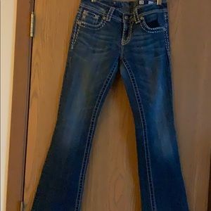 Miss me boot cut jeans size 28